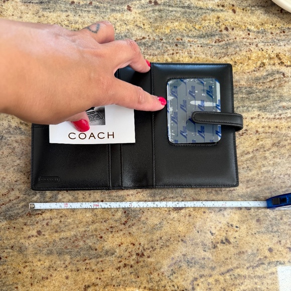 Coach Black Organizer Case  (New) - Picture 9 of 9